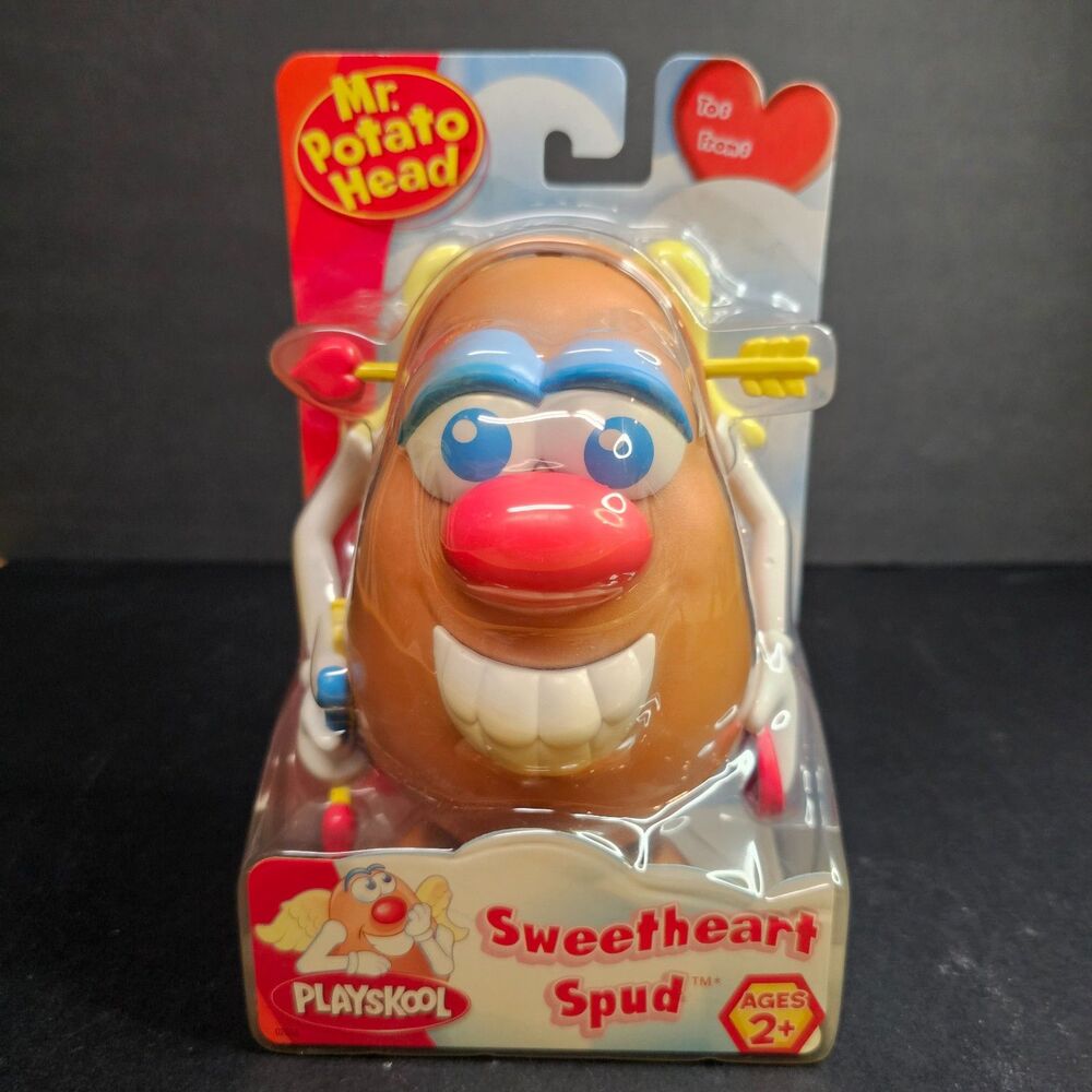 NIB Mr. Potato Head Sweetheart Spud Valentine's Day Cupid Wings Bow Arrow